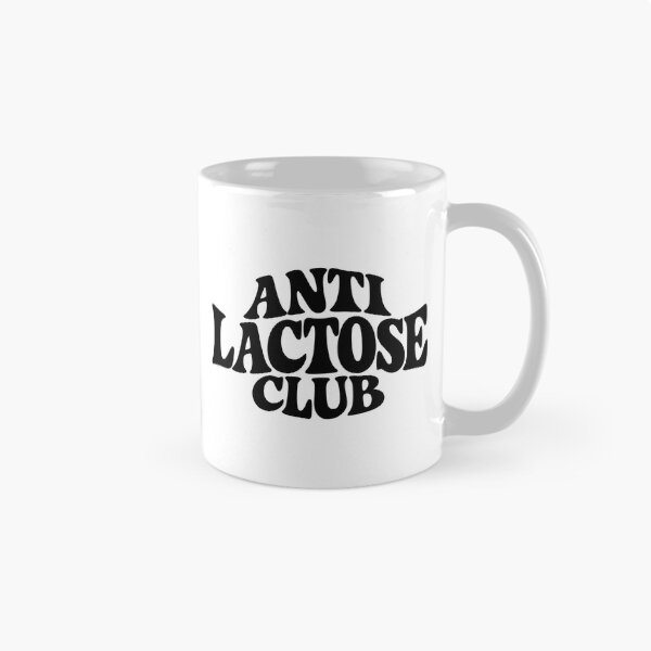 Item preview, Anti Lactose Club – Retro Lactose-Free Typography designed and sold by samgen6.