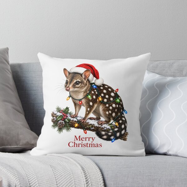 Item preview, Merry Christmas Eastern Quoll – Cute Australian Christmas Animal designed and sold by SVALANART.
