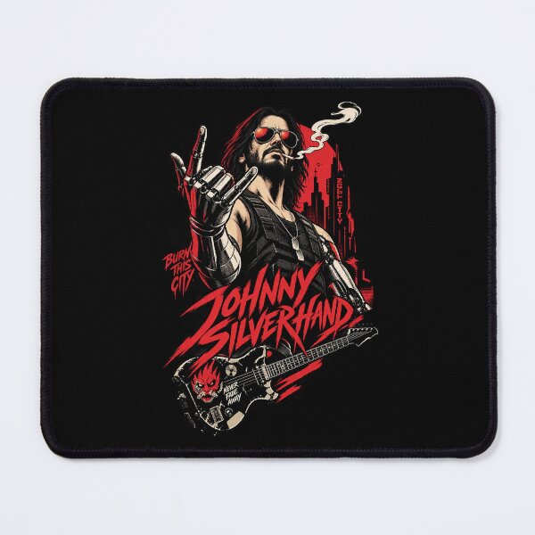 Item preview, Johnny Silverhand Burn This City designed and sold by Gabriela Mihai.