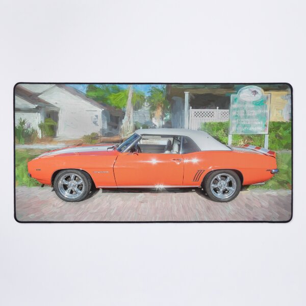 Item preview, 1969 Orange White Camaro RS 302 Convertible designed and sold by RichFrancoCars.