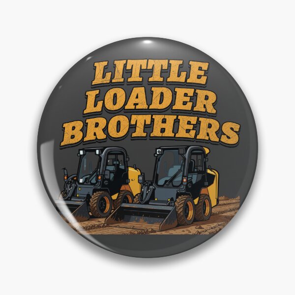 Artikelvorschau, Lustiges Design der Little Loader Brothers für schwere Baumaschinen entworfen und verkauft von Operator Style Wear.