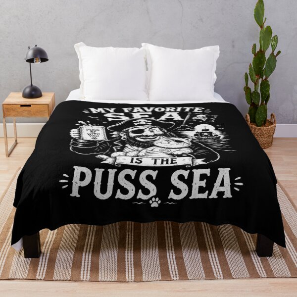Item preview, My Favorite Sea is The Puss-Sea designed and sold by TheEndDesign.