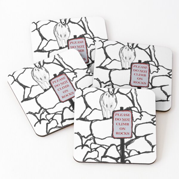 Item preview, Do not climb on the Rocks designed and sold by alorange.