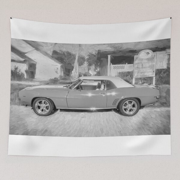 Item preview, 1969 Orange White Camaro RS 302 Convertible designed and sold by RichFrancoCars.