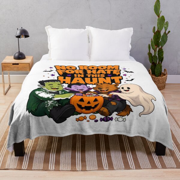 Item preview, No Room For Hate Halloween Inclusive Monster Squad designed and sold by chattsuede.