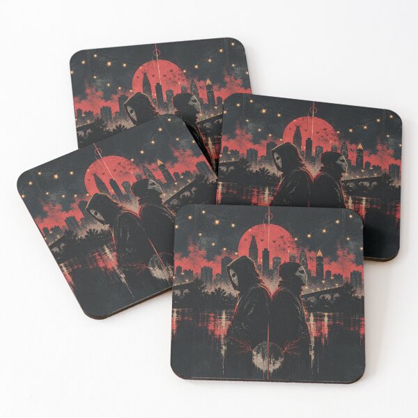 Item preview, Neon City Insomniac – Alt Rock Festival Night Skyline Art designed and sold by Fanverse Merchandise.