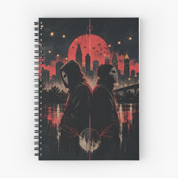 Item preview, Neon City Insomniac – Alt Rock Festival Night Skyline Art designed and sold by Fanverse Merchandise.