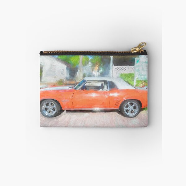Item preview, 1969 Orange White Camaro RS 302 Convertible designed and sold by RichFrancoCars.