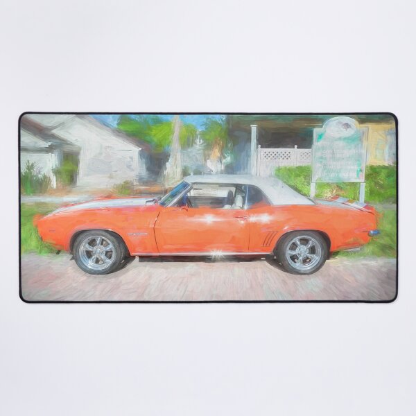 Item preview, 1969 Orange White Camaro RS 302 Convertible designed and sold by RichFrancoCars.