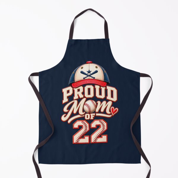 Item preview, Proud Mom of #22 – Baseball Mom Player Number 22 designed and sold by HO•Designs.