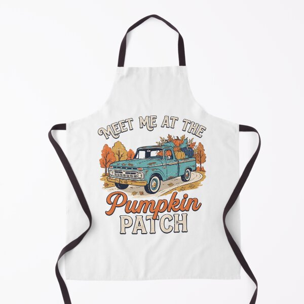 Item preview, Vintage Blue Fall Truck Autumn Harvest & Pumpkin Season designed and sold by Designart68.