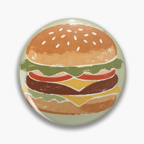 Item preview, Cheeseburger illustration style designed and sold by mixoubraw.