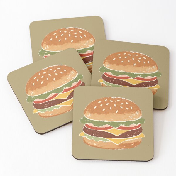 Item preview, Cheeseburger illustration style designed and sold by mixoubraw.