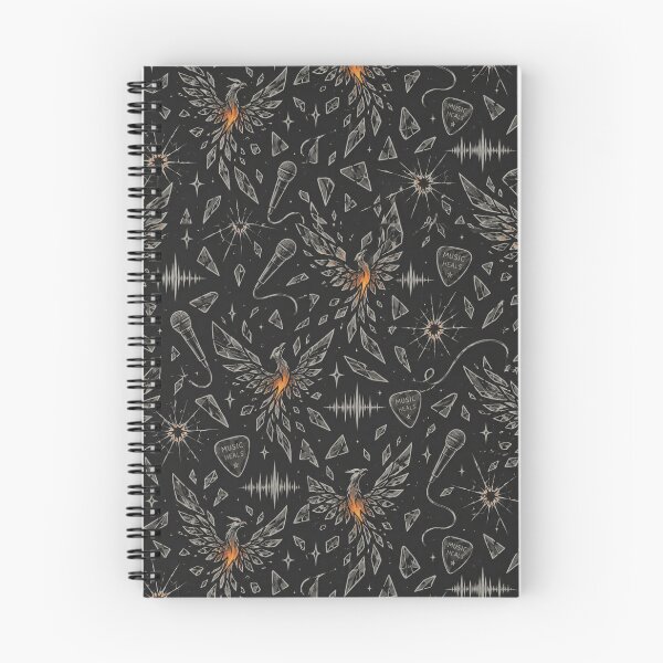 Item preview, Fractured Glass Doodles – Rebirth Rock Seamless Pattern designed and sold by Fanverse Merchandise.