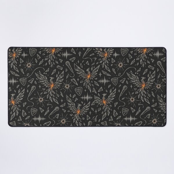 Item preview, Fractured Glass Doodles – Rebirth Rock Seamless Pattern designed and sold by Fanverse Merchandise.