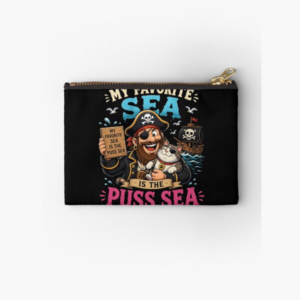 Item preview, My  Favorite Sea is The Puss-Sea designed and sold by TheEndDesign.