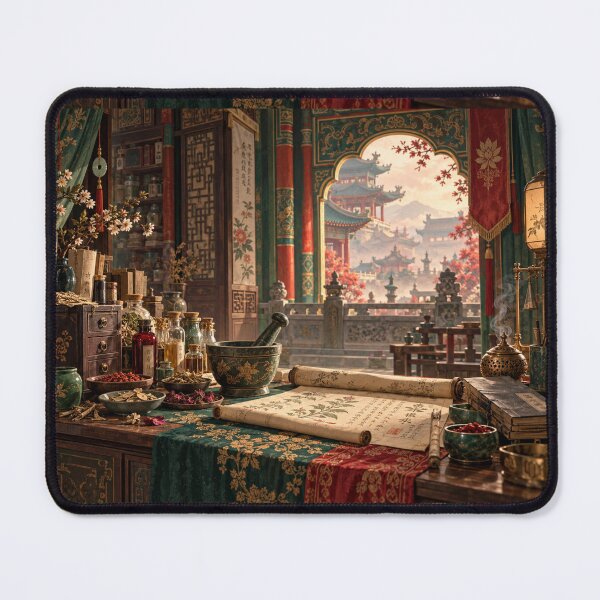 Item preview, Court Alchemist's Apothecary – Historical Mystery Anime Art designed and sold by Fanverse Merchandise.