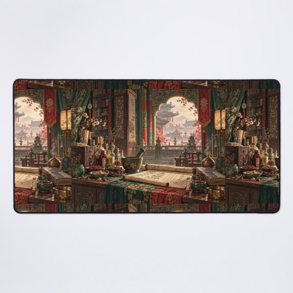 Item preview, Court Alchemist's Apothecary – Historical Mystery Anime Art designed and sold by Fanverse Merchandise.