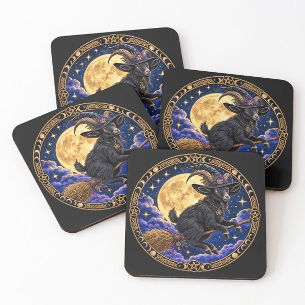 Item preview, Witch's Goat Moonlit Flight designed and sold by Witch Joseph.