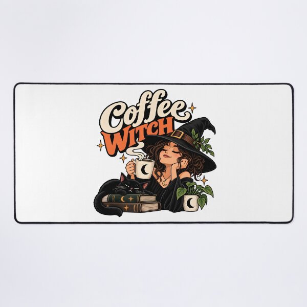 Item preview, Coffee Witch Cozy Gothic Coffee Lover designed and sold by shaswag.