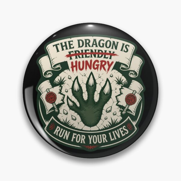 Item preview, The Dragon Is Hungry - Funny RPG Charisma Check Fail Shirt designed and sold by Dice_Goblin_Studio.