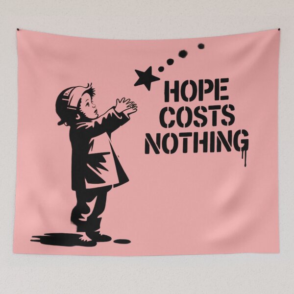 Item preview, Banksy Christmas - Hope costs nothing designed and sold by 123ks.