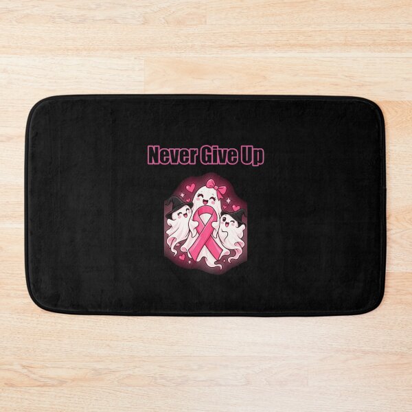 Item preview, Never Give Up Pink Ribbon Resilience Message designed and sold by Dreamsartistry.