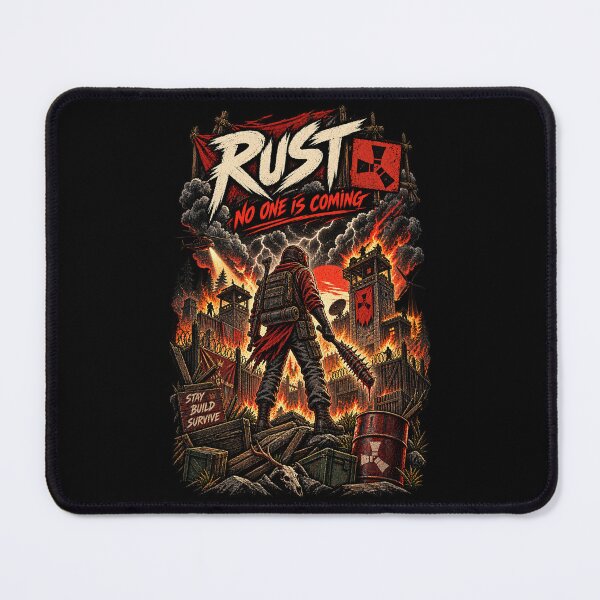Item preview, Rust No One Is Coming designed and sold by Gabriela Mihai.
