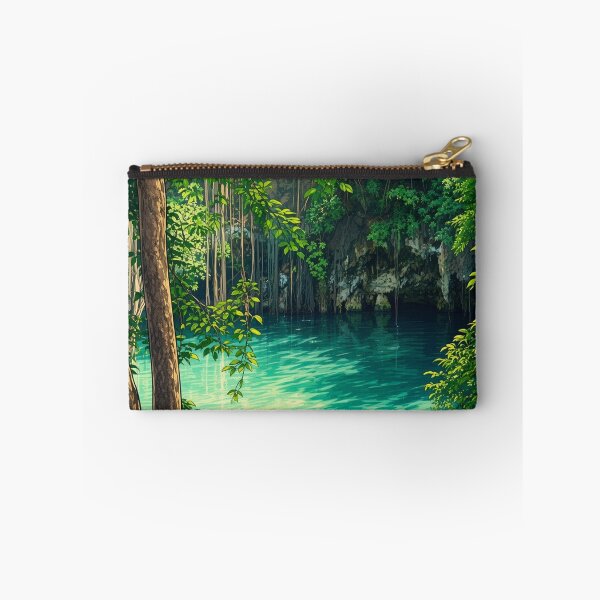 Item preview, MYSTICAL CENOTE ILLUSTRATION designed and sold by zupedesign.