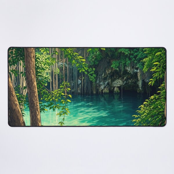 Item preview, MYSTICAL CENOTE ILLUSTRATION designed and sold by zupedesign.