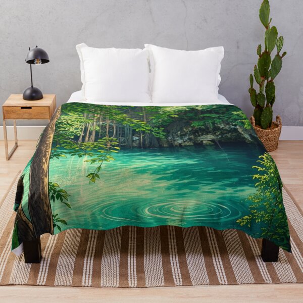 Item preview, MYSTICAL CENOTE ILLUSTRATION designed and sold by zupedesign.