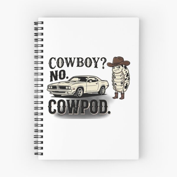 Item preview, dairy cow isopod -COWBOY? NO. COWPOD-car-car lovers -cow-isopod-cute cow- designed and sold by heroes-one.