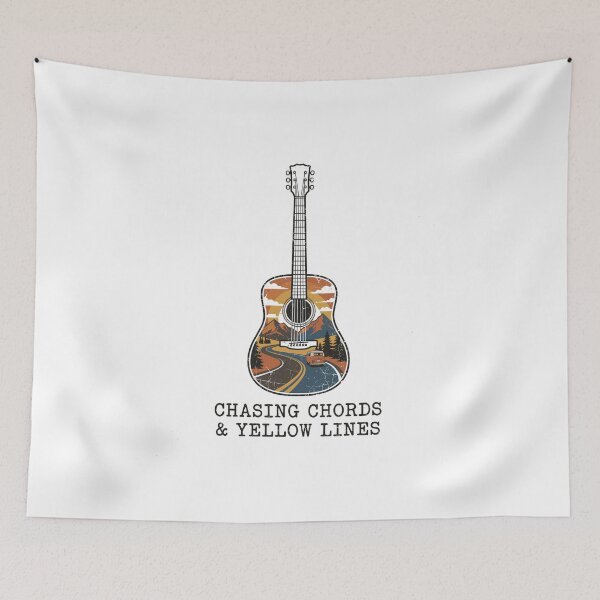Item preview, Vintage Acoustic Guitar Road Trip Vanlife Adventure & Music Lover designed and sold by Designart68.