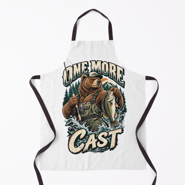 Item preview, Fishing Bear – One More Cast designed and sold by Univers-shop.