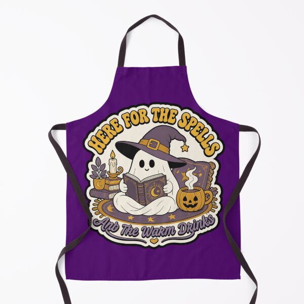 Item preview, Cozy Ghost Reading Spellbook Shirt Cute Halloween Witch RPG Gamer Tee designed and sold by Dice_Goblin_Studio.