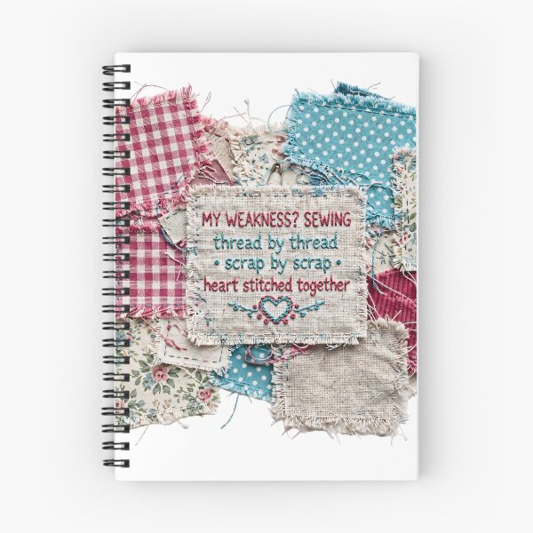 Item preview, Sewing Scraps, Stitched with Love by PanaluPrint designed and sold by PanaluPrint .