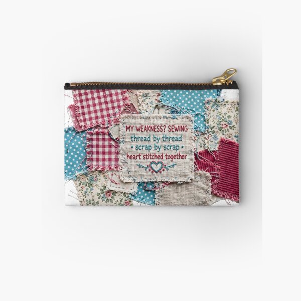 Item preview, Sewing Scraps, Stitched with Love by PanaluPrint designed and sold by PanaluPrint .