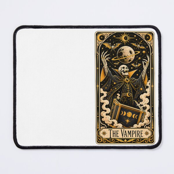 Item preview, Gothic Skeleton Vampire Tarot Celestial Occult Card designed and sold by chattsuede.