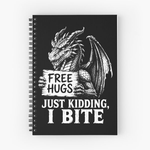 Item preview, Free Hugs Just Kidding I Bite designed and sold by smiadraspi.
