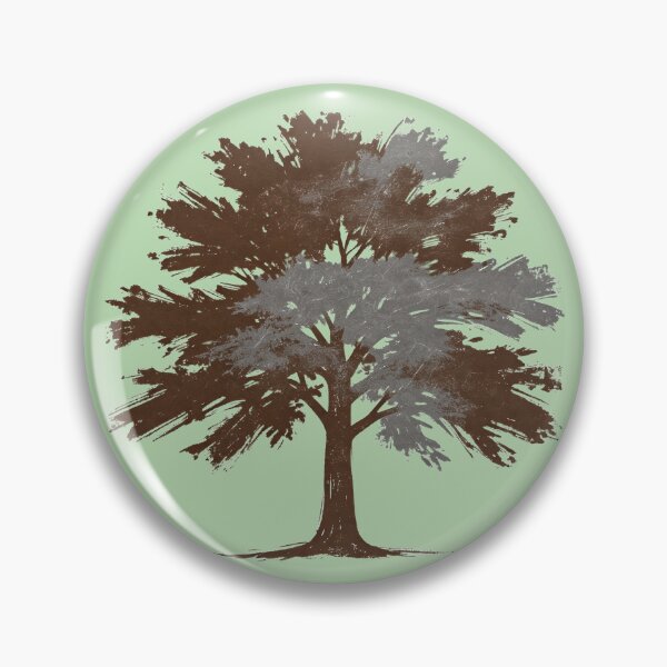 Item preview, Stylized tree with expressive strokes designed and sold by mixoubraw.