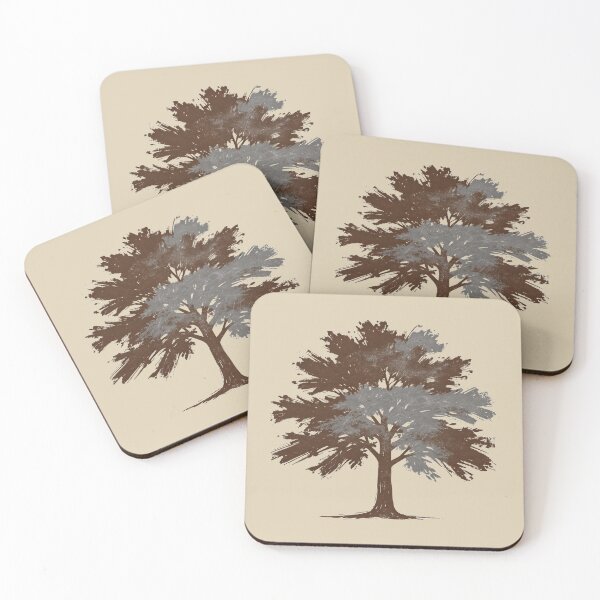 Item preview, Stylized tree with expressive strokes designed and sold by mixoubraw.