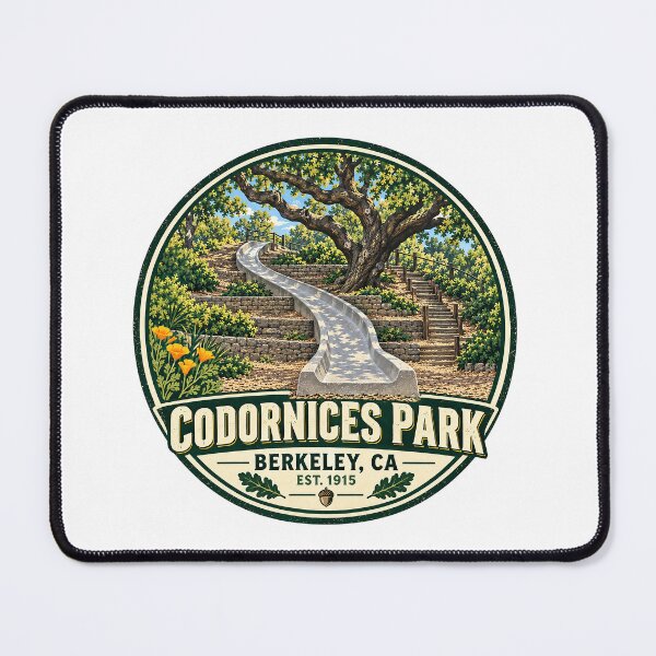 Item preview, Codornices Park – Berkeley’s Iconic Concrete Slide designed and sold by PIXEL POP DESIGNS - Beyond the Norm!.