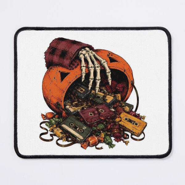 Item preview, Grunge Skeleton Hand Cassette Spooky Autumn Music designed and sold by chattsuede.