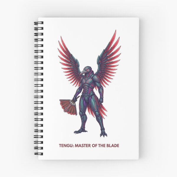 Item preview, Tengu: Master of the Blade — Cyber Yokai designed and sold by CalmFrameArt.
