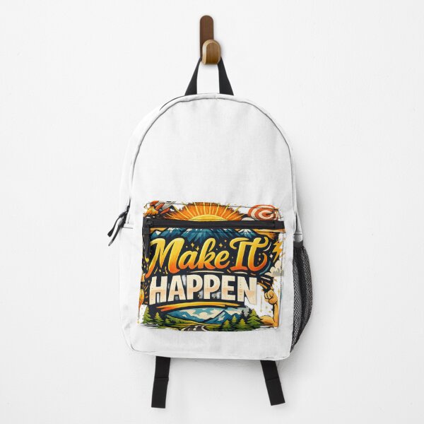 Item preview,  Make It Happen – Motivational Quote & Positive Mindset Design designed and sold by Amsafjol.
