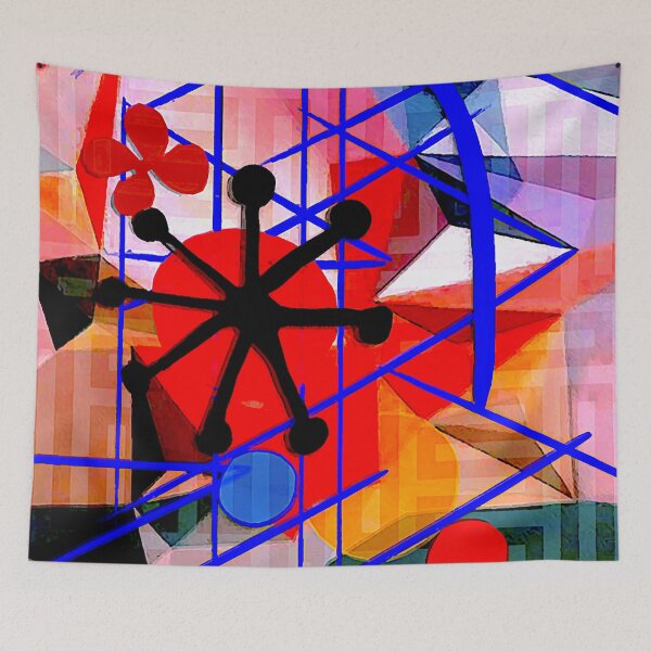 Item preview, Asterisk Abstract designed and sold by ViaARTfactory.
