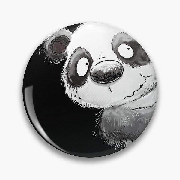 Item preview, Funny Panda Peeking Around the Corner I Panda Cartoon designed and sold by modartis.