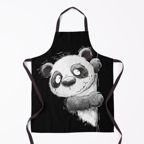 Item preview, Funny Panda Peeking Around the Corner I Panda Cartoon designed and sold by modartis.