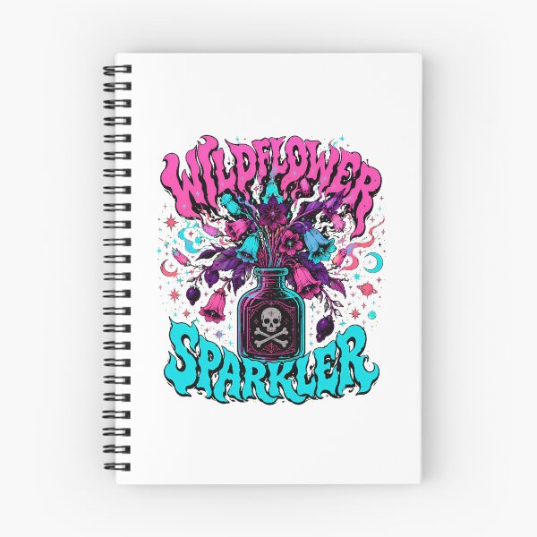 Item preview, Pastel Goth Poison Bottle Wildflower Sparkler Aesthetic designed and sold by chattsuede.