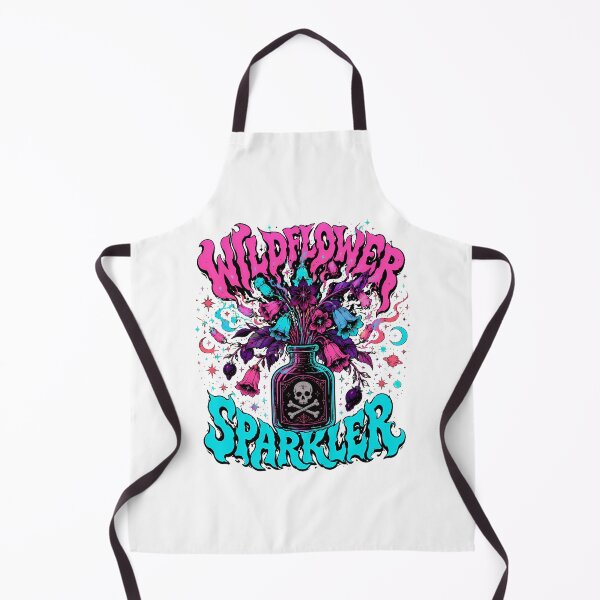 Item preview, Pastel Goth Poison Bottle Wildflower Sparkler Aesthetic designed and sold by chattsuede.